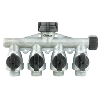Gilmour 4 way Hose Adapter Shut-off Valve