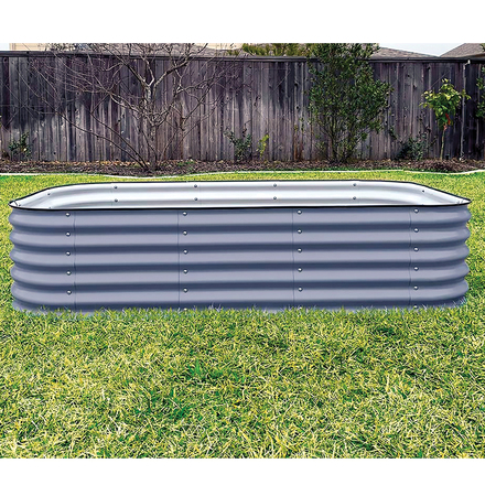 Vego Garden 9 In 1 Modular Metal Raised Garden Bed Kit 17 .in H