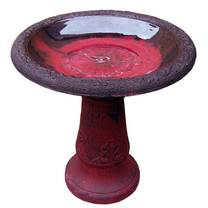 Exaco Endura Clay Bird Bath