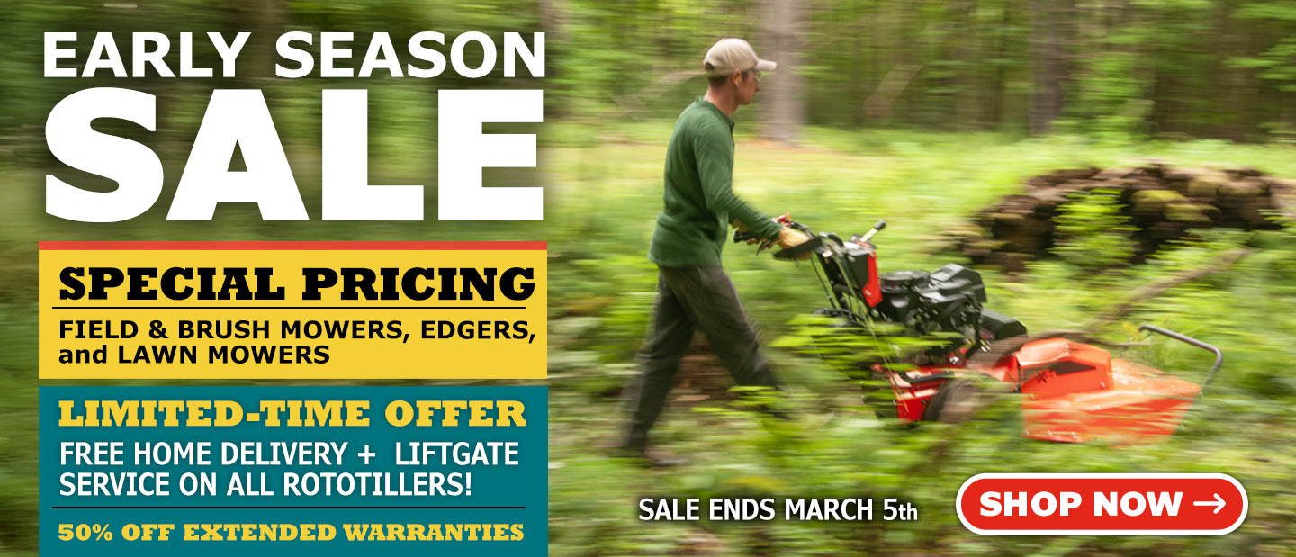 Early Season Sale - Shop Now
