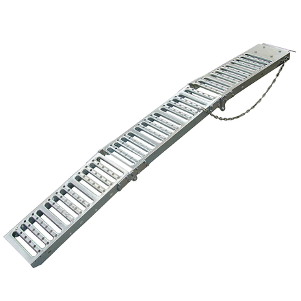 ERICKSON Steel Tri-Fold Arched Loading Ramps 9 in. x 72 in. 1000 lb - 2 PK