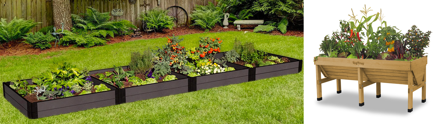 RAISED BED GARDENING Banner