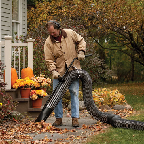 Leaf deals mower vacuum