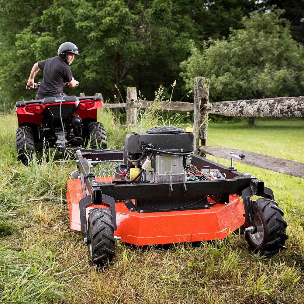 Pull behind discount brush mower rental