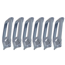 SNAP-LOC Weld-On Contoured E-Track Single Strap Anchor 10-Pack (Zinc)