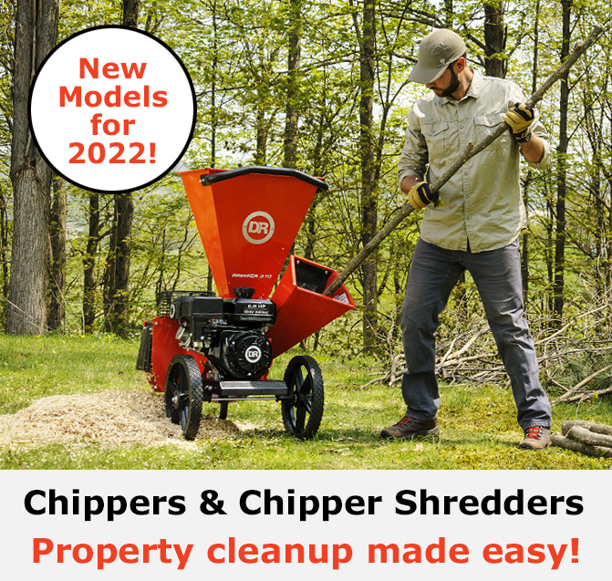 Shop Chippers & Chipper Shredders
