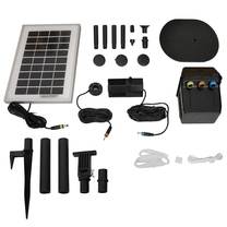 Sunnydaze Solar Pump & Panel Kit With Battery Pack & Led