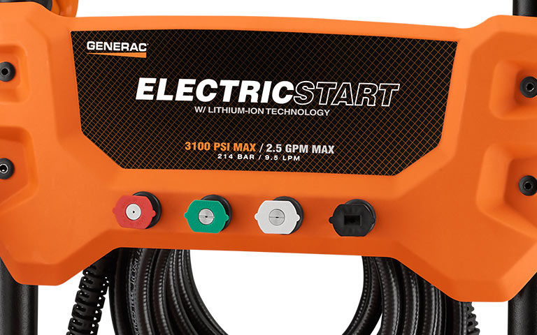 Generac 3100 deals electric start