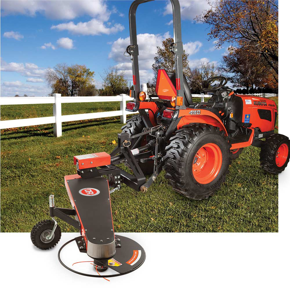 Best fence online mower