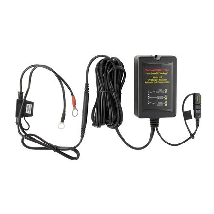 Desulfation Battery Charger 12v, w/ ring & clips