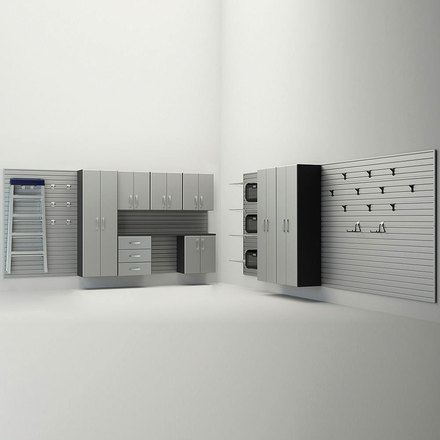 Flow Wall 9Pc Jumbo Cabinet Storage Set
