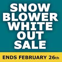 Snow Blower Sale