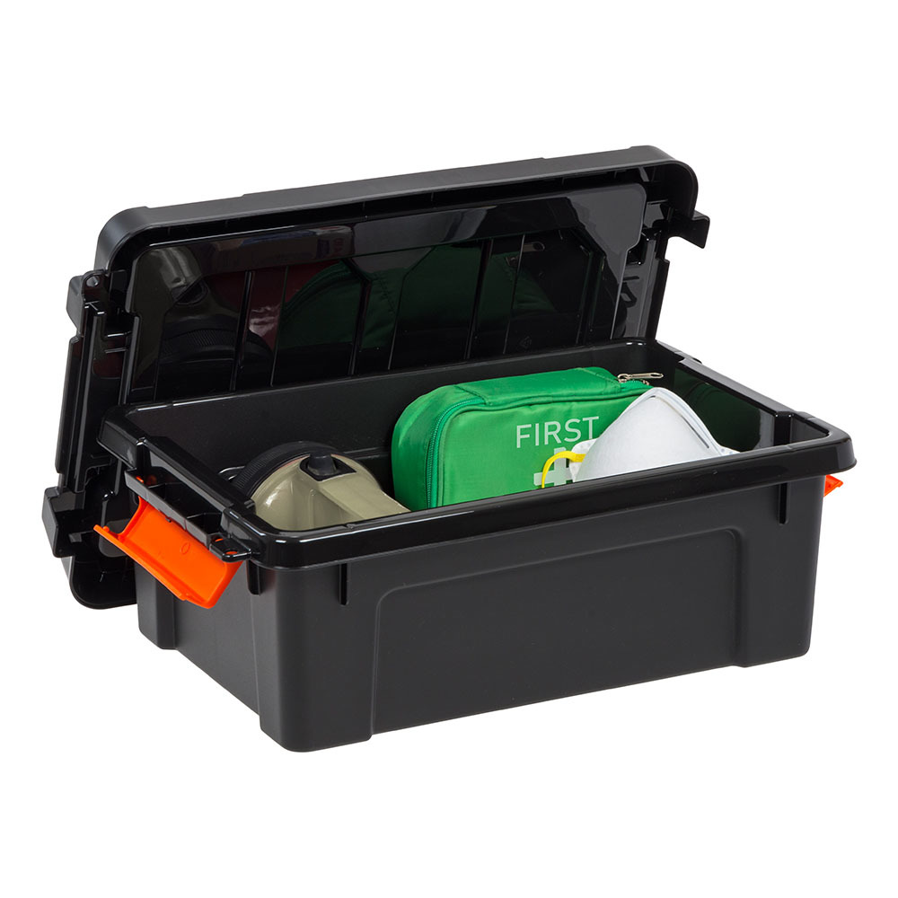 Heavy-Duty Triple Storage Bin