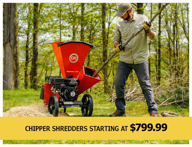Shop DR Chipper Shredders