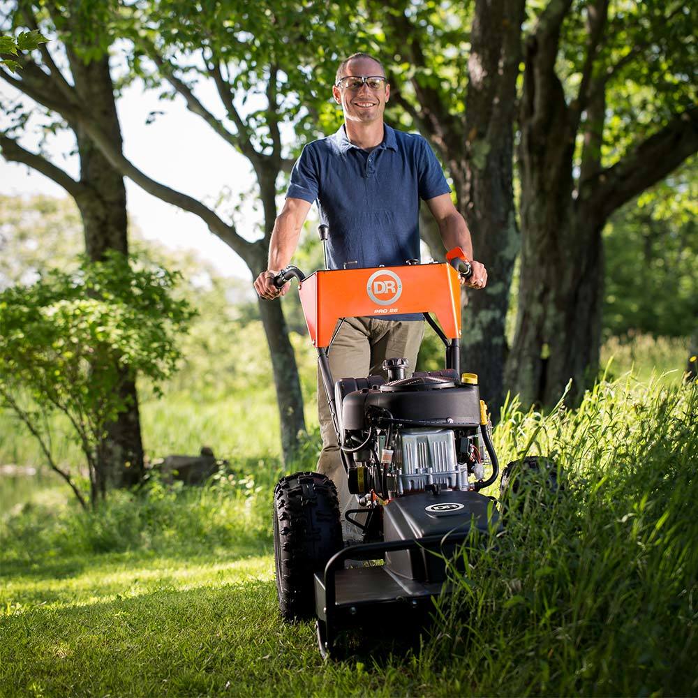 The dr field discount and brush mower