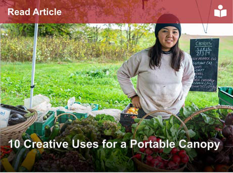 10 Creative Uses for a Portable Canopy