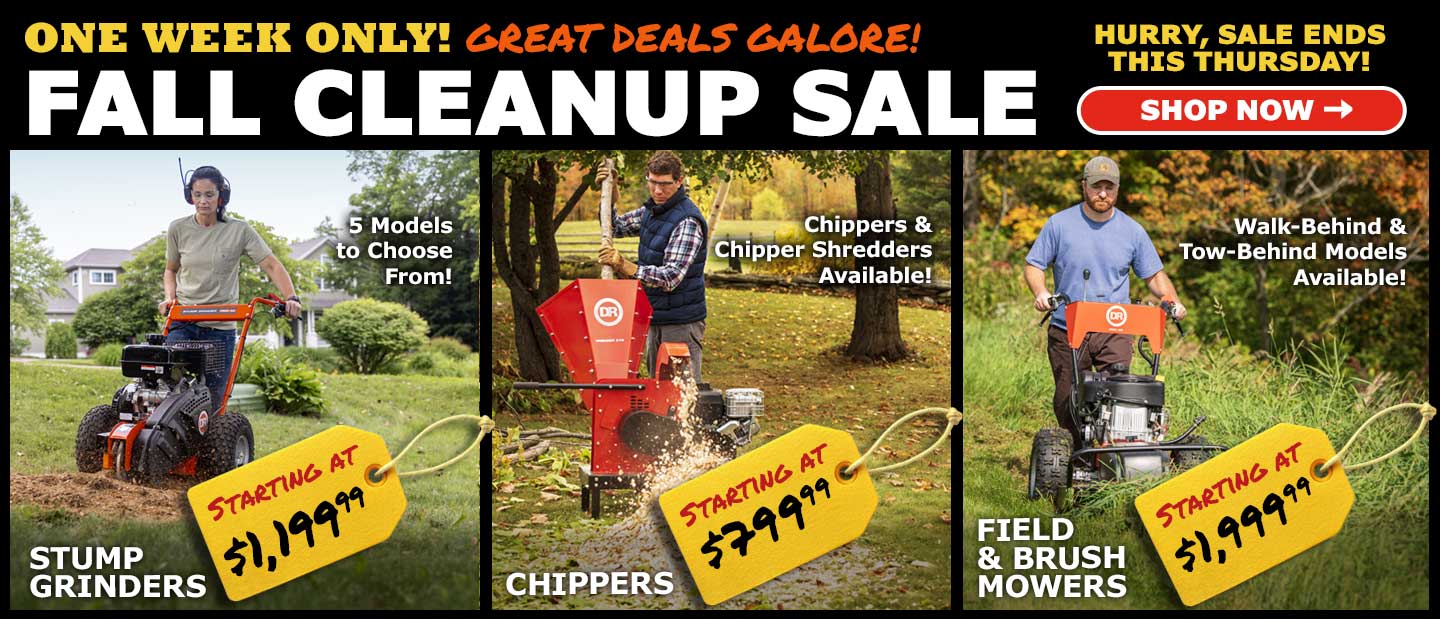 Fall Cleanup Sale - Shop Now
