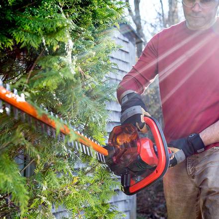 powered hedge trimmer