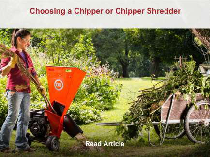 Choosing a Chipper or Chipper Shredder