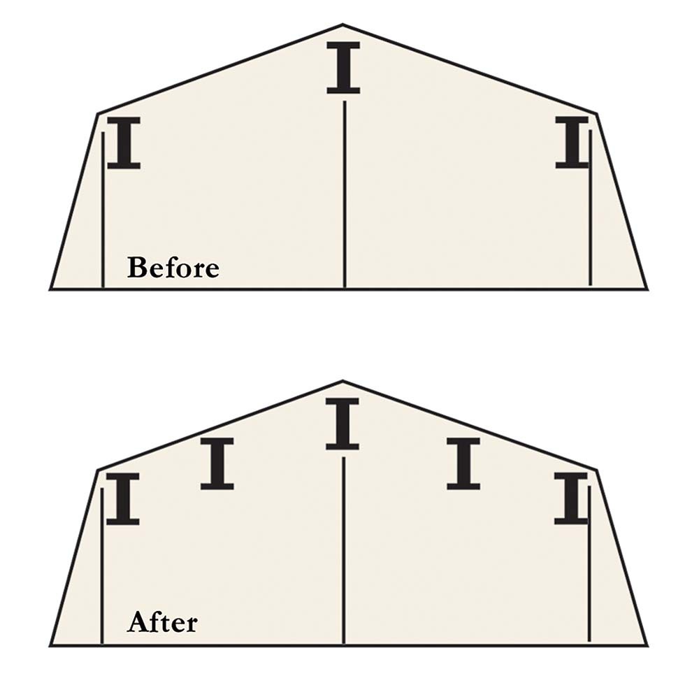 Arrow Shed Roof Strengthening Kit BK1012