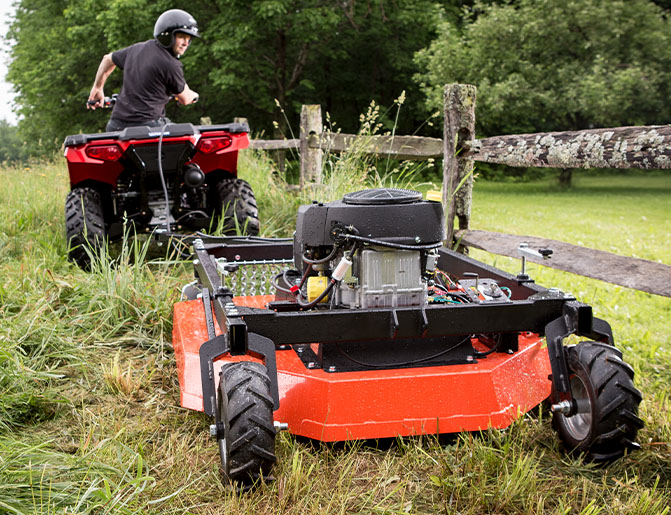 Shop tow-behind Field & Brush Mowers
