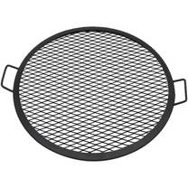 Sunnydaze X-Marks Fire Pit Cooking Grill 24in.