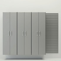 Flow Wall 3Pc Tall Cabinet Set