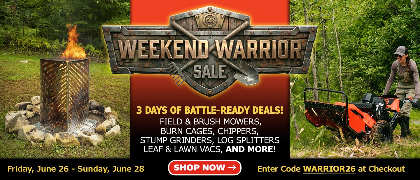 Weekend Warrior Sale - Shop Now
