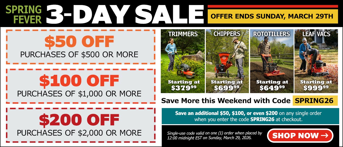 Spring Fever Sale - Shop Now
