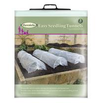 Haxnicks Easy Poly Seedling Tunnel Row Cover Set Of 3