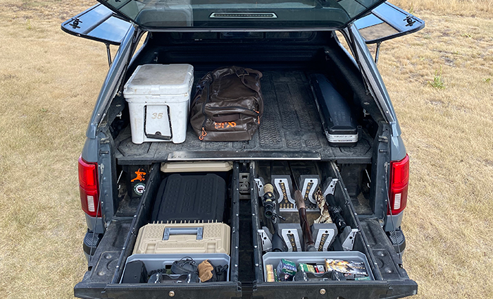 Transporting gear doesn’t have to take up your entire vehicle. Invest in a sleek organization solution!