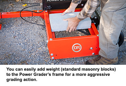 DR Power Grader accessories