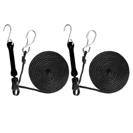 The Perfect Bungee 12 Ft. Perfect Tie-Down Black 2 Pack