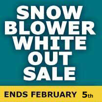 Snow Blower Sale