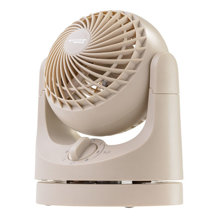 Small oscillating shop fan