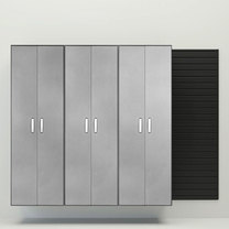 Flow Wall 3Pc Tall Cabinet Storage Set