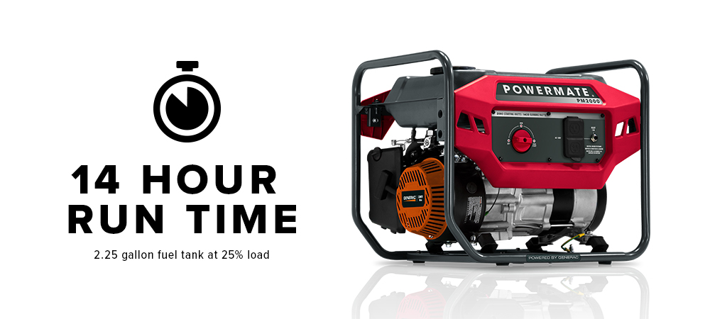 Powermate PM2000 49ST/CSA Portable Generator | Powermate