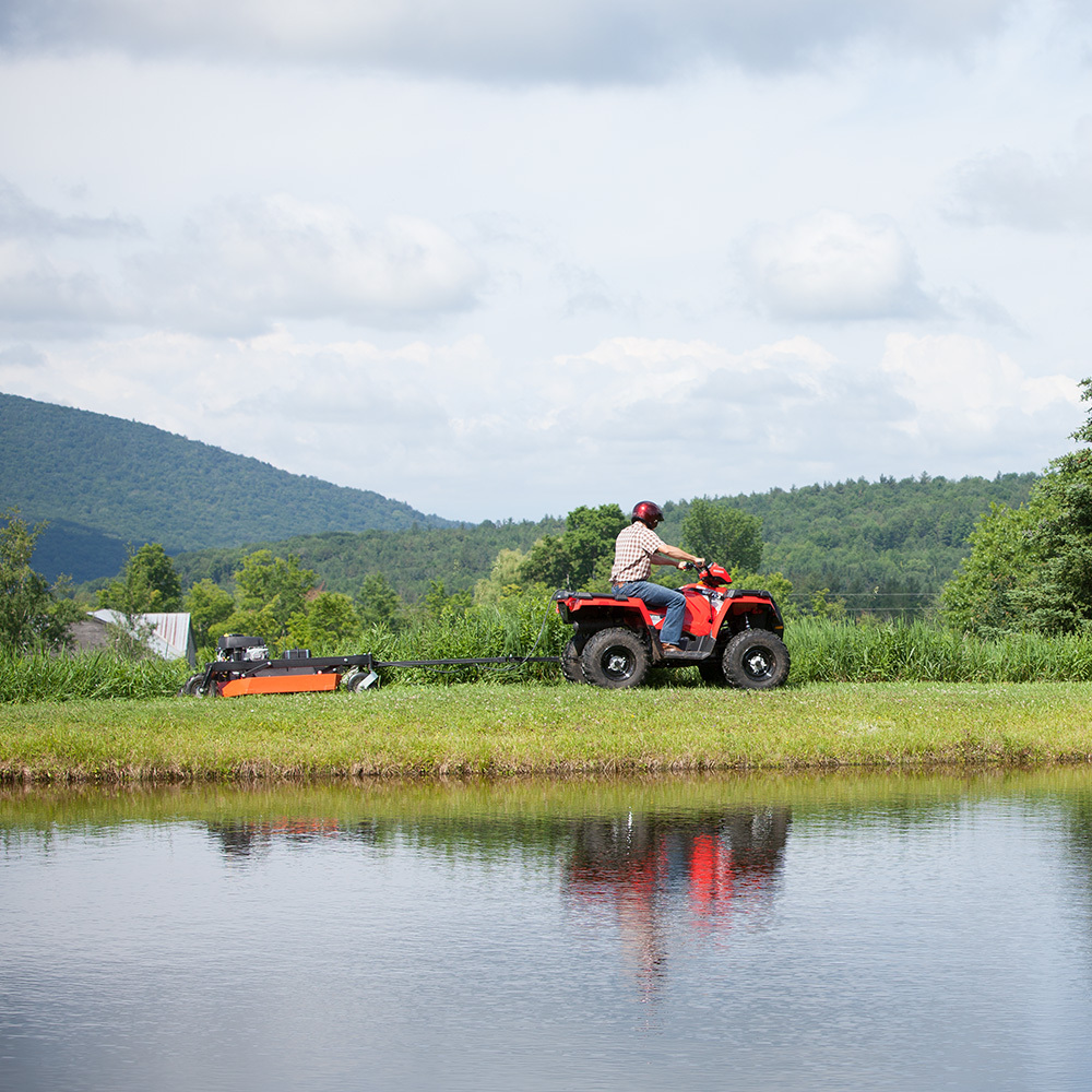 Used atv brush mower hot sale