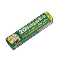 Garland Biodegradable Compost Bags For Mini Caddy Set Of 20