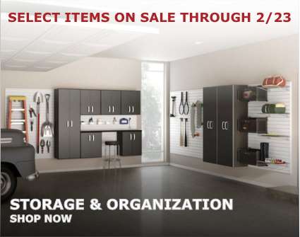 Shop Storage and Organization