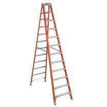 Vestil Fiberglass Step Ladder, 10 Step