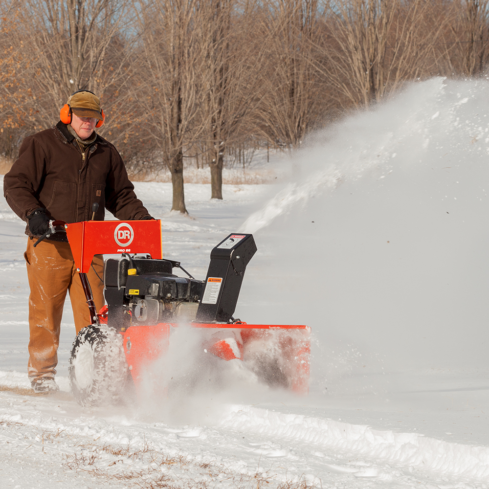 Lawn mower discount snow blade attachment