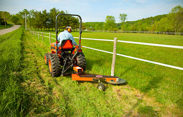 Rough-cut attachments take any mowing projects to the next level.