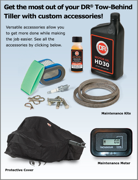 DR Premier rototiller parts and accessories