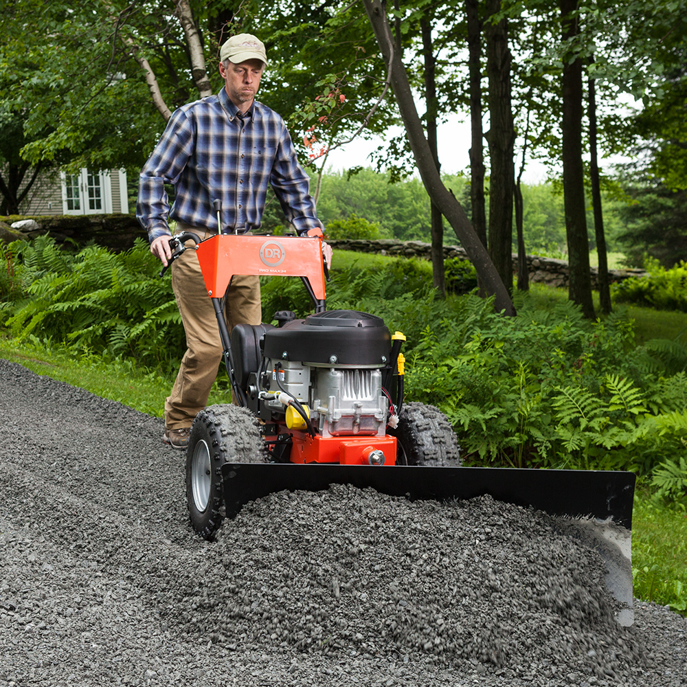 Shovel attachment for online lawn mower