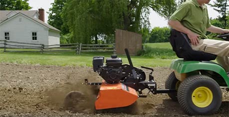 Garden tractor with rototiller new arrivals