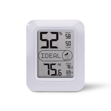 AcuRite Temperature and Humidity Monitor with Daily High/Low