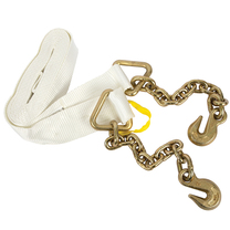 ERICKSON 3 in. x 25 ft. 18,000 lb Recovery Strap with Chain Lead