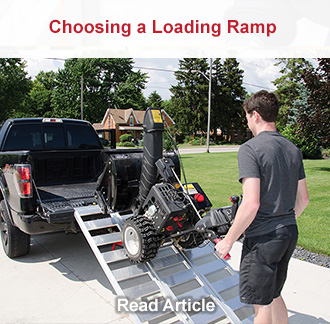 Choosing a Loading Ramp