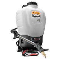Smith Performance Multi-Purpose 4-Gallon Backpack Sprayer, 18V Li-Ion, 2.0Ah Battery & Compact Charger